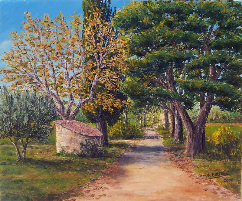 Le chemin du vieux puits